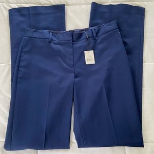 New Tahari Alice Pants Navy Blue Size 8